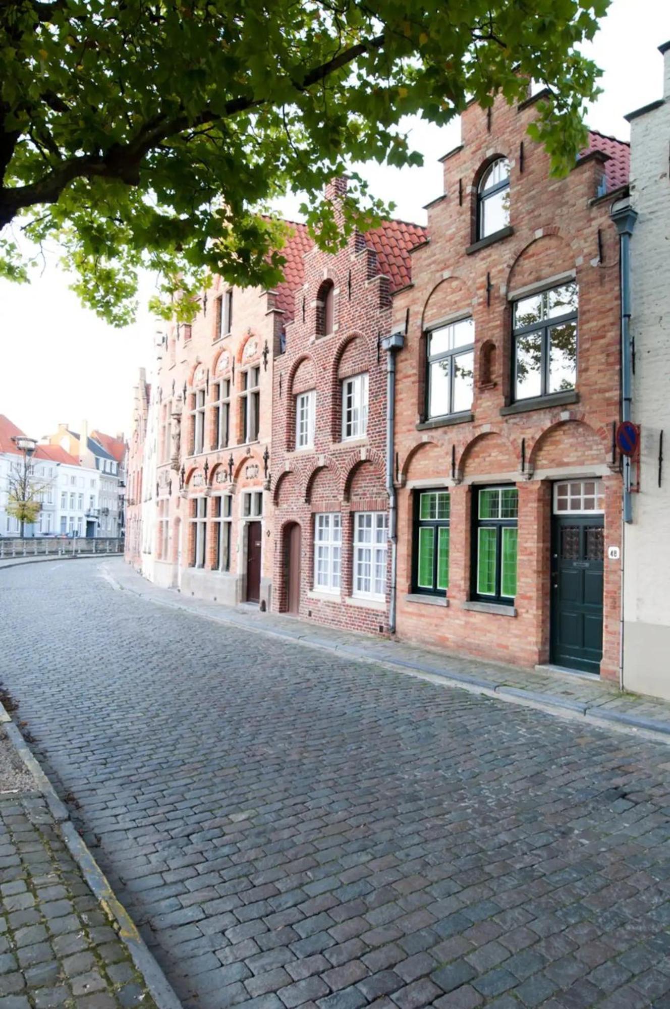 Brugse Charme Huis Met Tuin Aan Het Water 8P Bruges Exterior foto
